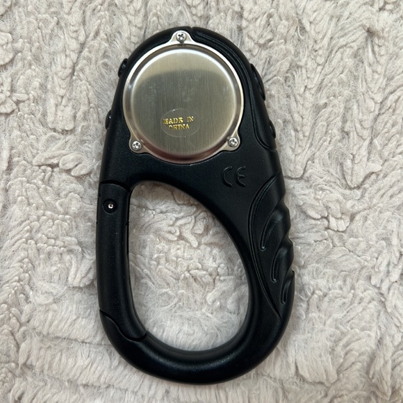 Field & Stream carabiner clip on watch compass, black,  New - Picture 8 of 16